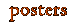 To Posters