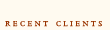 Recent Clients Page